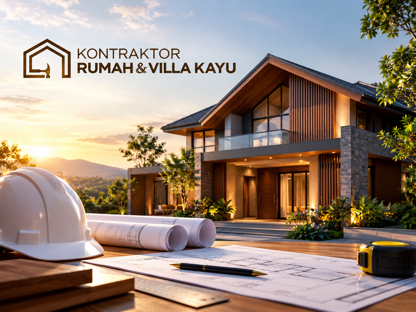 Kontraktor Rumah & Villa Kayu